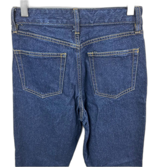 J. Galt Brandy Melville Millie Button-Front Dark Wash Denim Jeans NWT Size Small - Picture 15 of 15